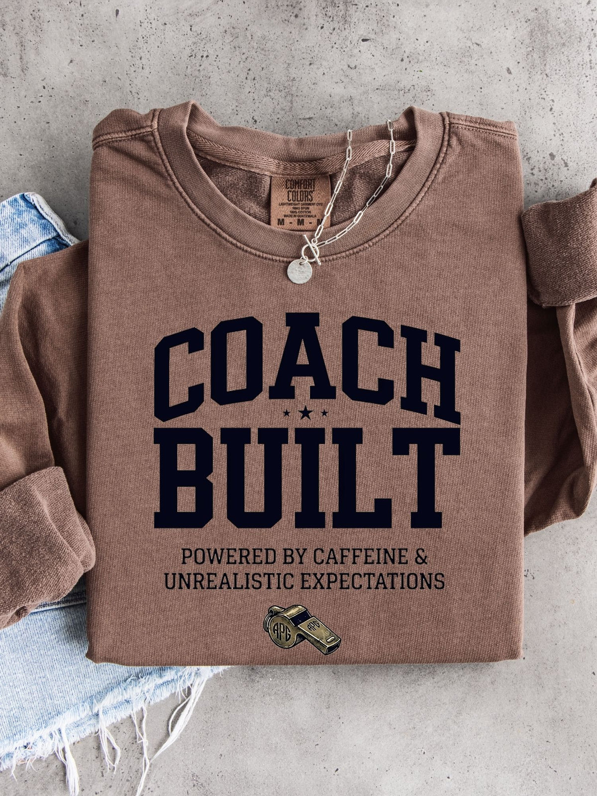 Coach Built Powered by Caffeine Lightweight 100% Cotton