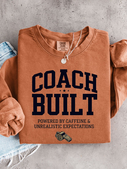 Coach Built Powered by Caffeine Lightweight 100% Cotton