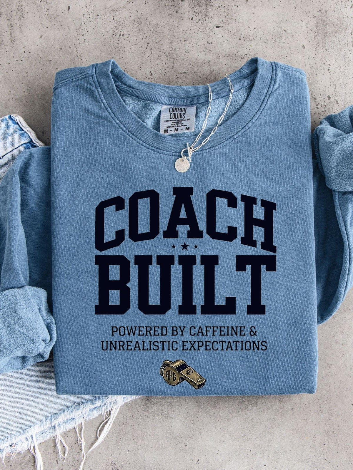 Coach Built Powered by Caffeine Lightweight 100% Cotton
