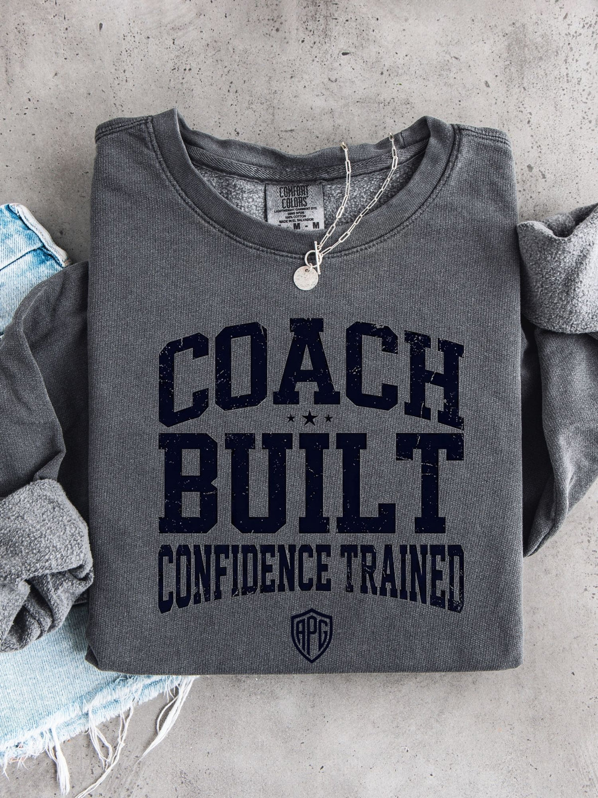 Coach Built Confidence Trained Lightweight Crewneck