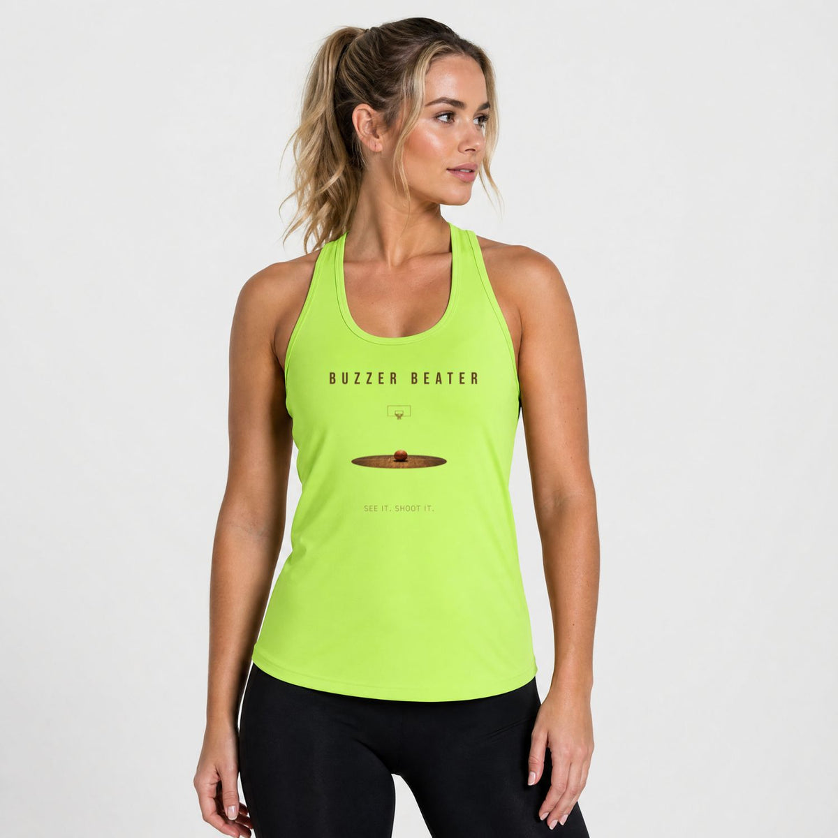 Buzzer Beater Women’s Basketball Tank Top | See It. Shoot It.