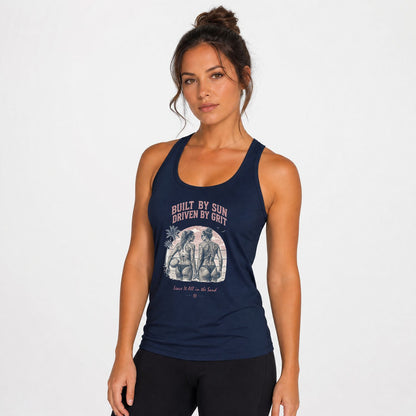 Built by Sun. Driven by Grit. Women’s Volleyball Tank Top
