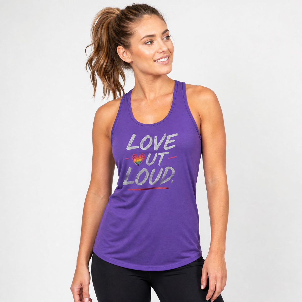 Love Out Loud Women’s Pride Tank Top