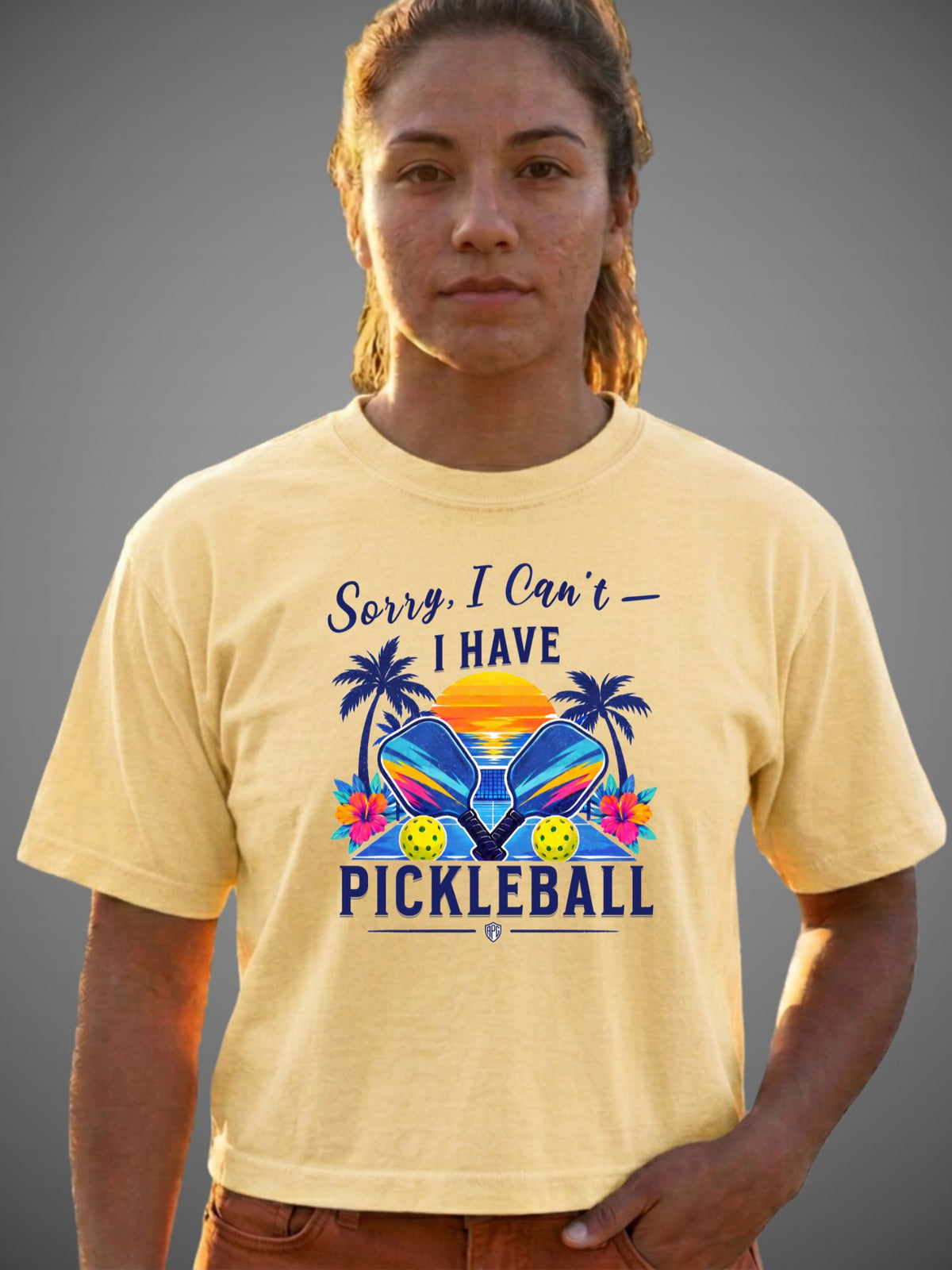 Sorry, I Can’t — I Have Pickleball Boxy Tee