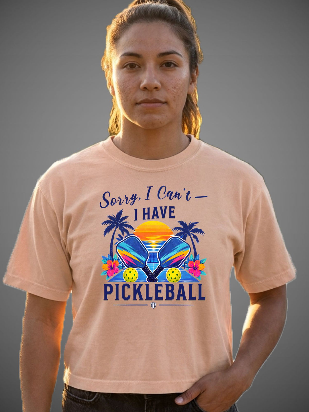 Sorry, I Can’t — I Have Pickleball Boxy Tee
