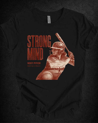 STRONG MIND Softball Tee – Next Pitch | Unisex Shirt