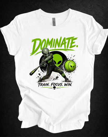 Dominate Softball Graphic Tee