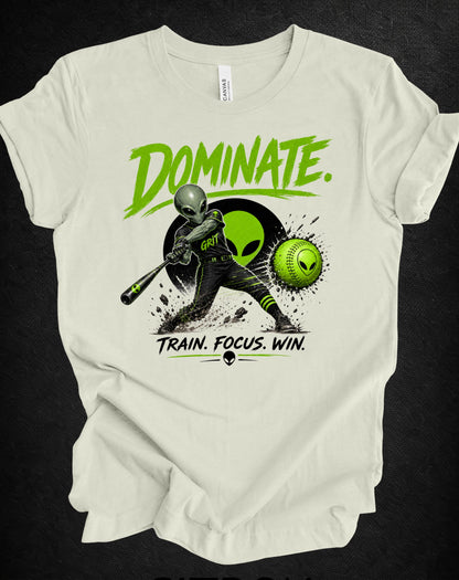 Dominate Softball Graphic Tee