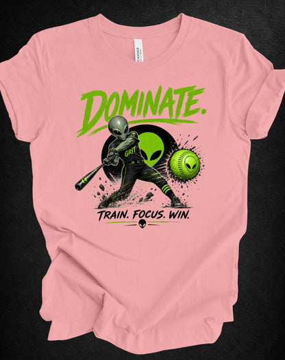 Dominate Softball Graphic Tee