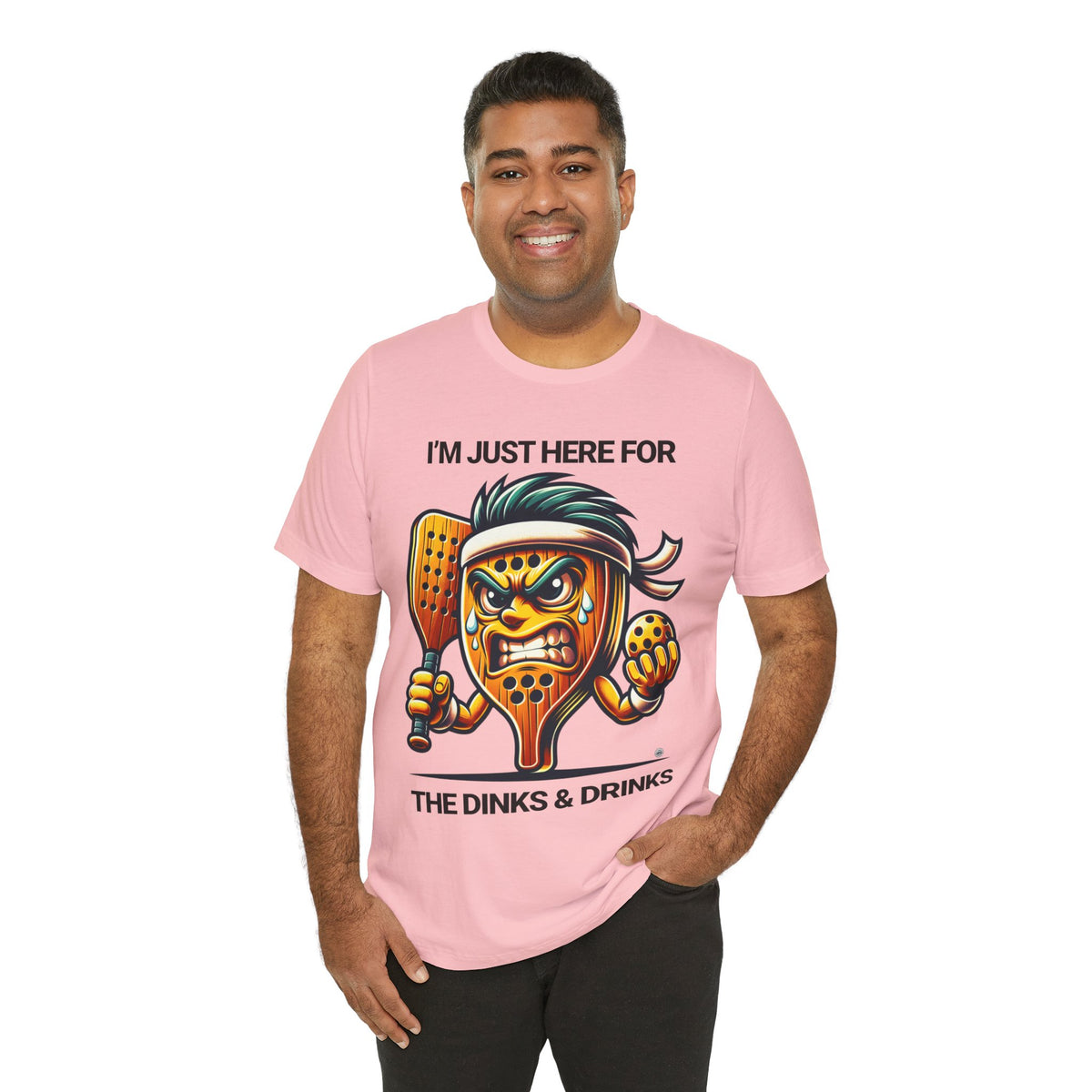 Dinks and Drinks Pickleball Tee