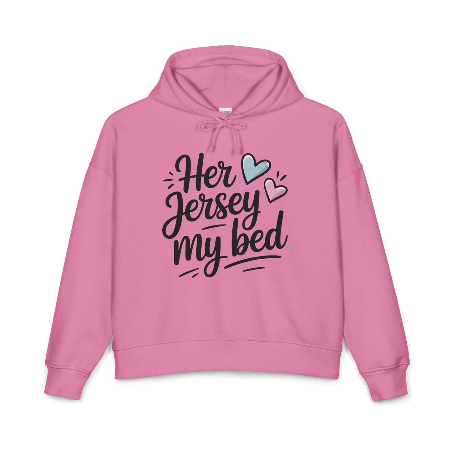 Her Jersey My Bed Mid-Length Hoodie