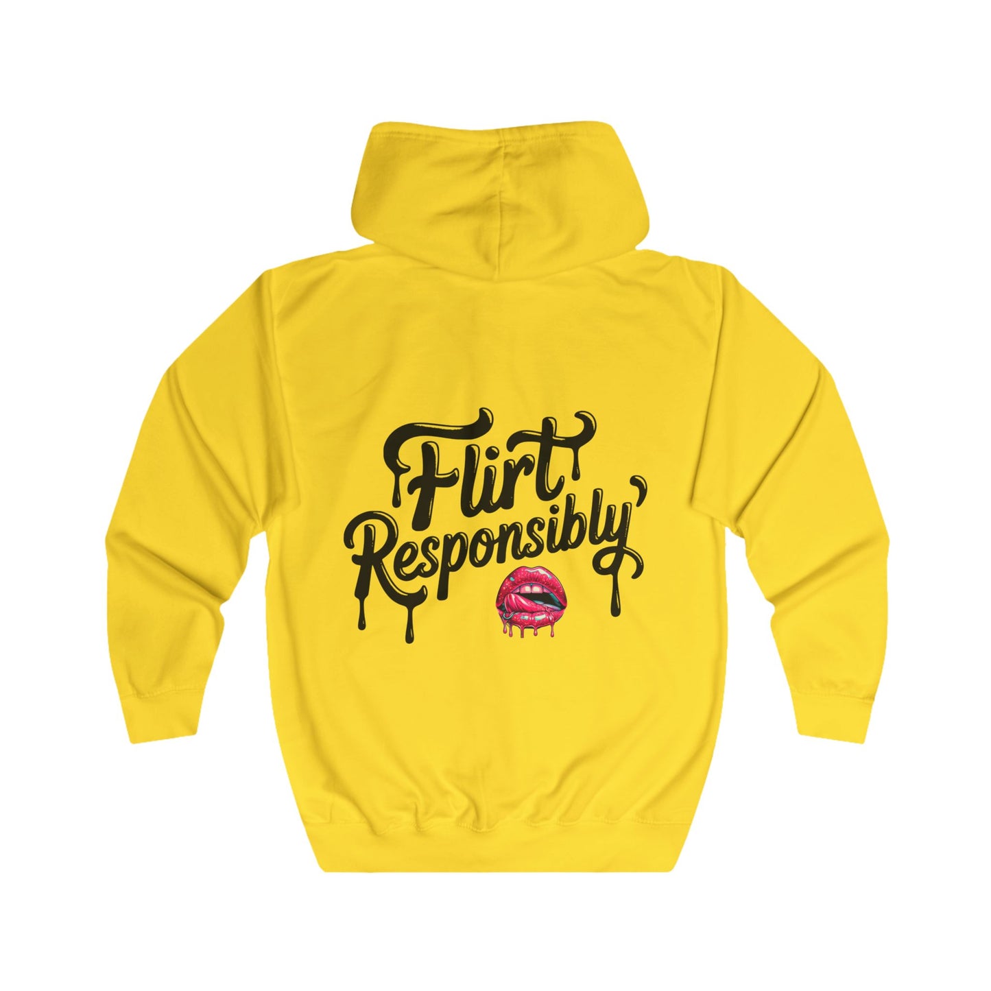 Flirt Responsibly - Flurt Club – Zip Hoodie