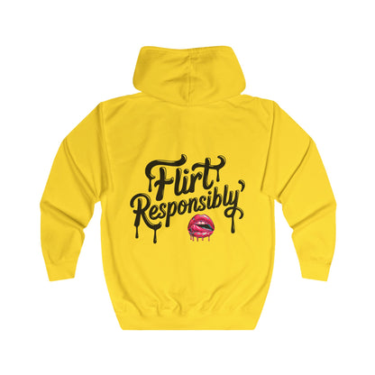 Flirt Responsibly - Flurt Club – Zip Hoodie