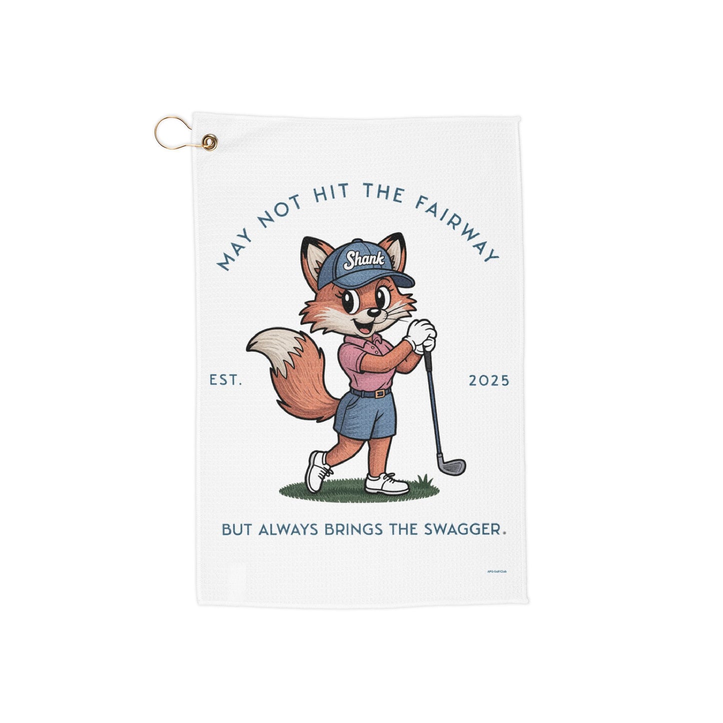 Shank Golf Towel – May Not Hit the Fairway, But Always Brings the Swagger | APG Golf Club