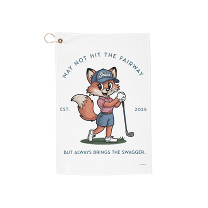 Shank Golf Towel – May Not Hit the Fairway, But Always Brings the Swagger | APG Golf Club