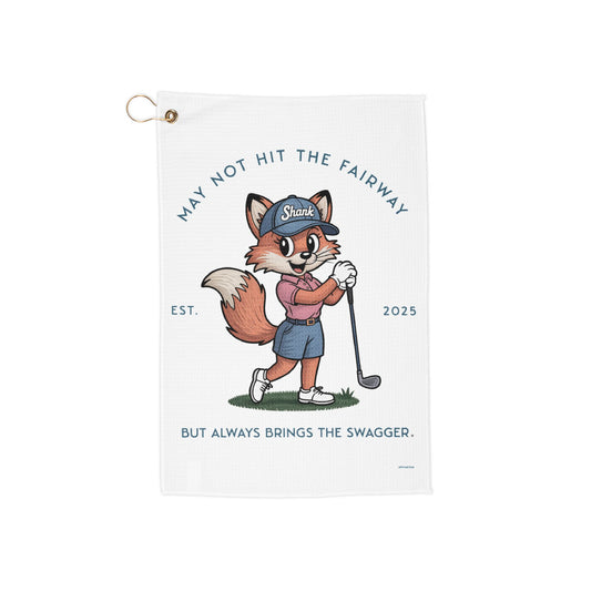 Shank Golf Towel – May Not Hit the Fairway, But Always Brings the Swagger | APG Golf Club