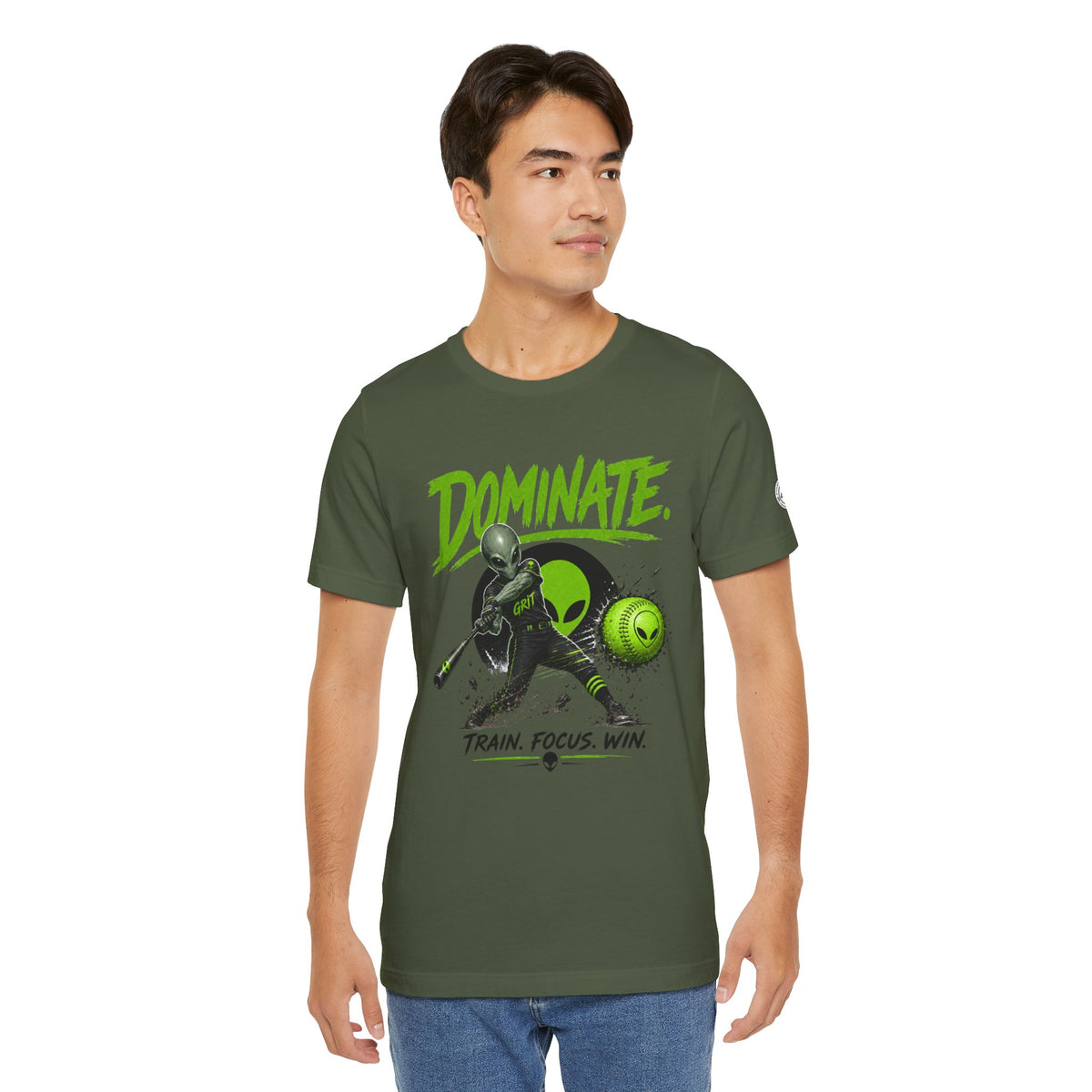 Dominate Softball Graphic Tee