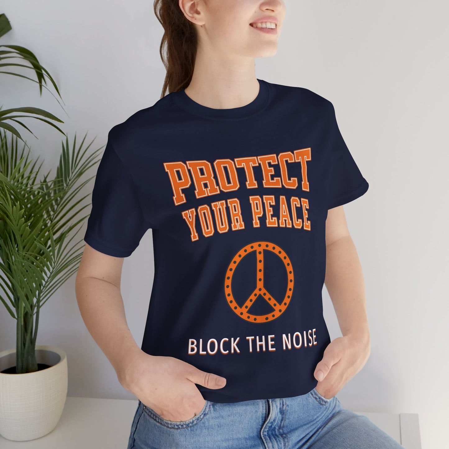 Protect Your Peace Block the Noise Graphic Tee