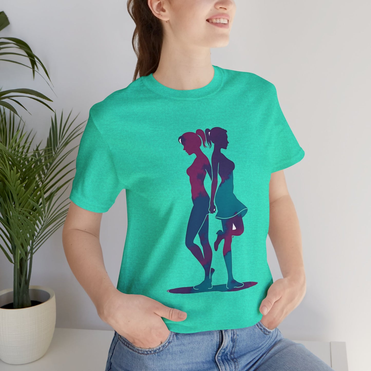 Back to Back Ladies T-Shirt