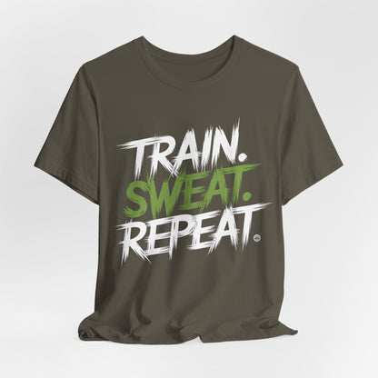 Train Sweat Repeat Tee