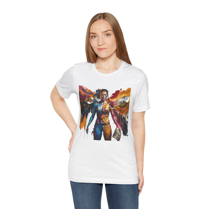 Painted Angel Softball T-Shirt