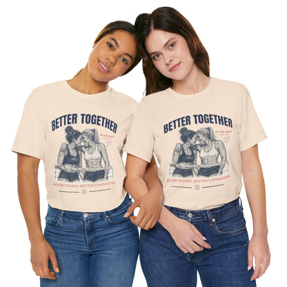 Better Together Volleyball Graphic Tee