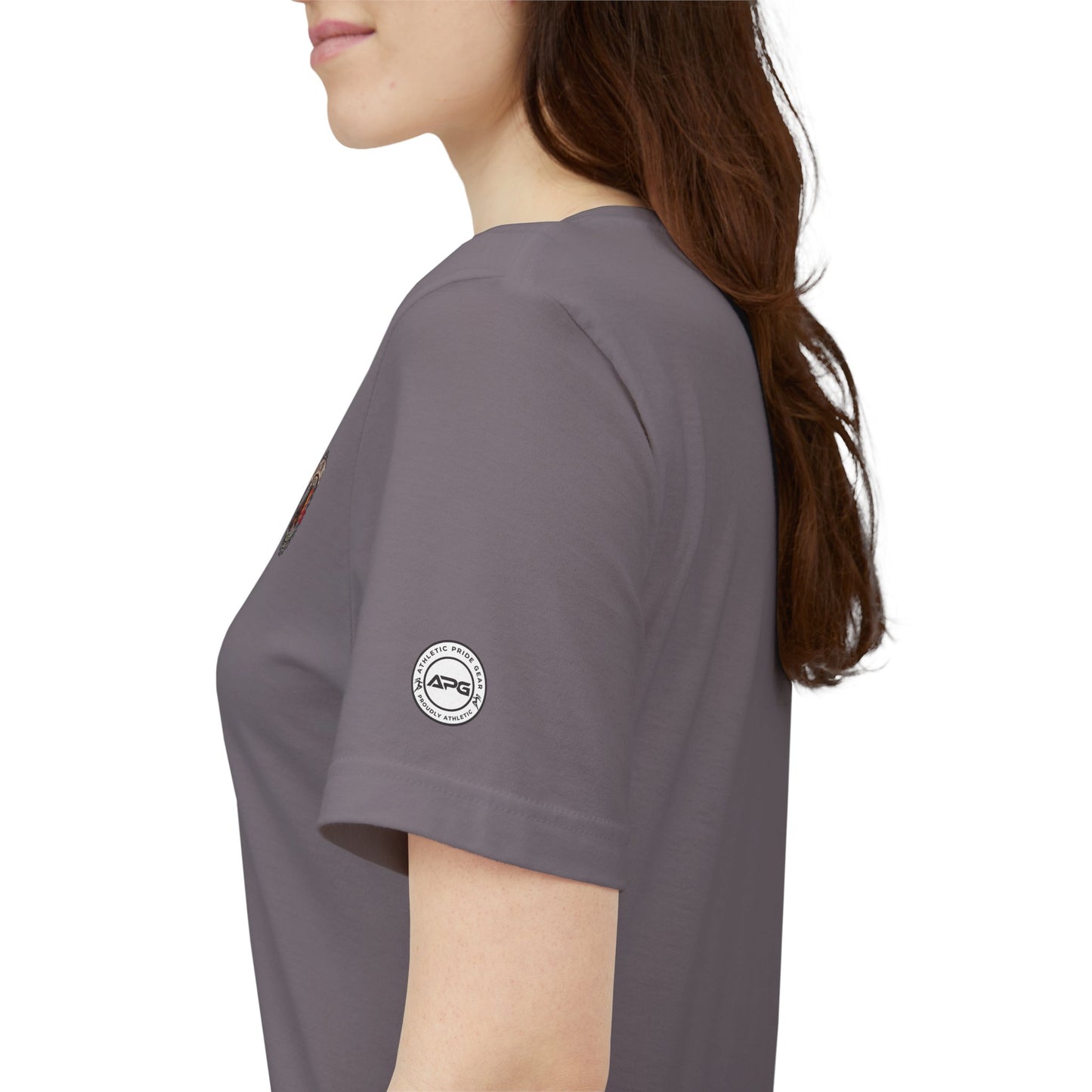 Block Line Society Roller Derby League Tee | Left Chest Crest Shirt