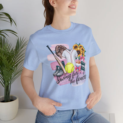 Swing for the Fences – Softball Life Tee
