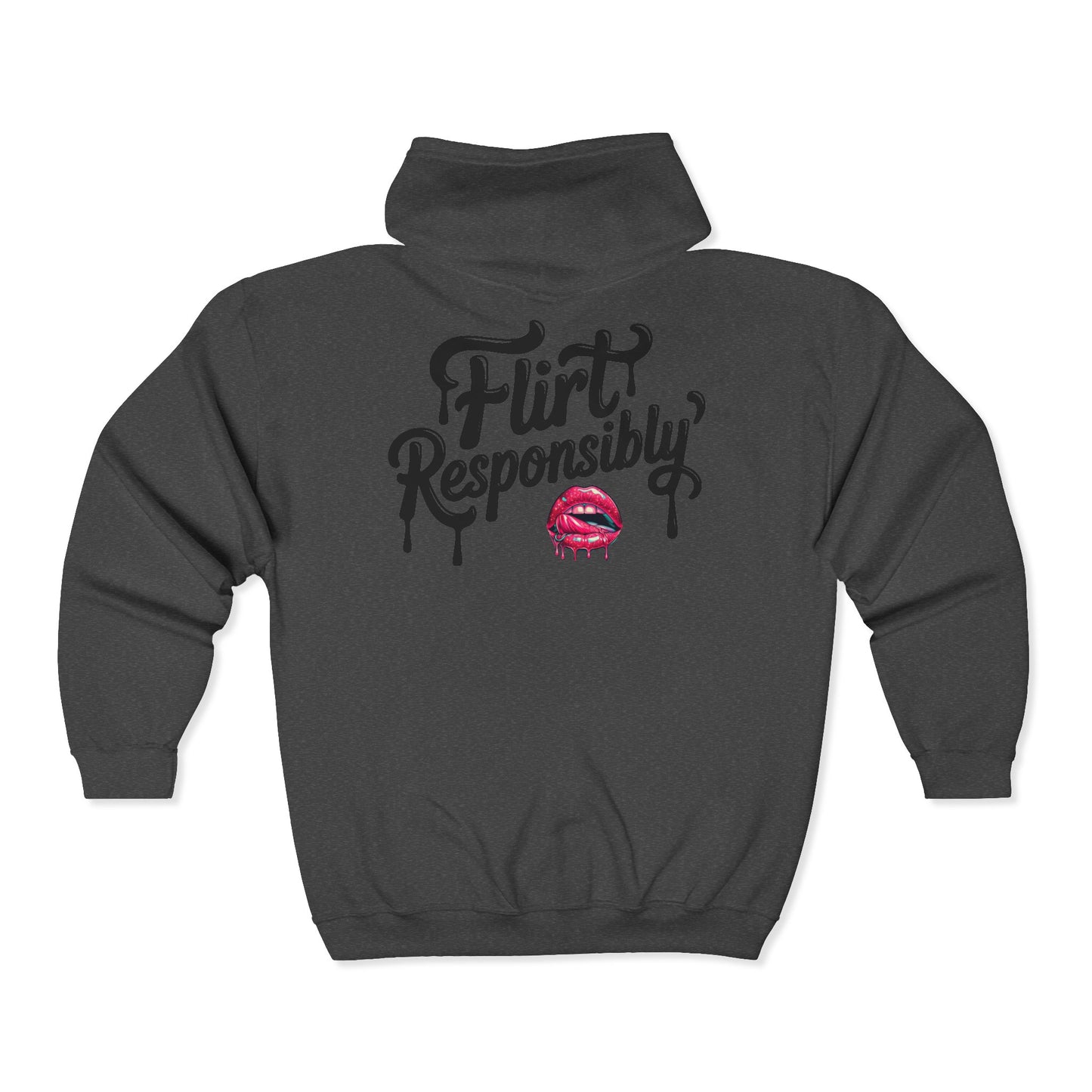 Flirty Responsibly - Flirt Club – Zip Hoodie