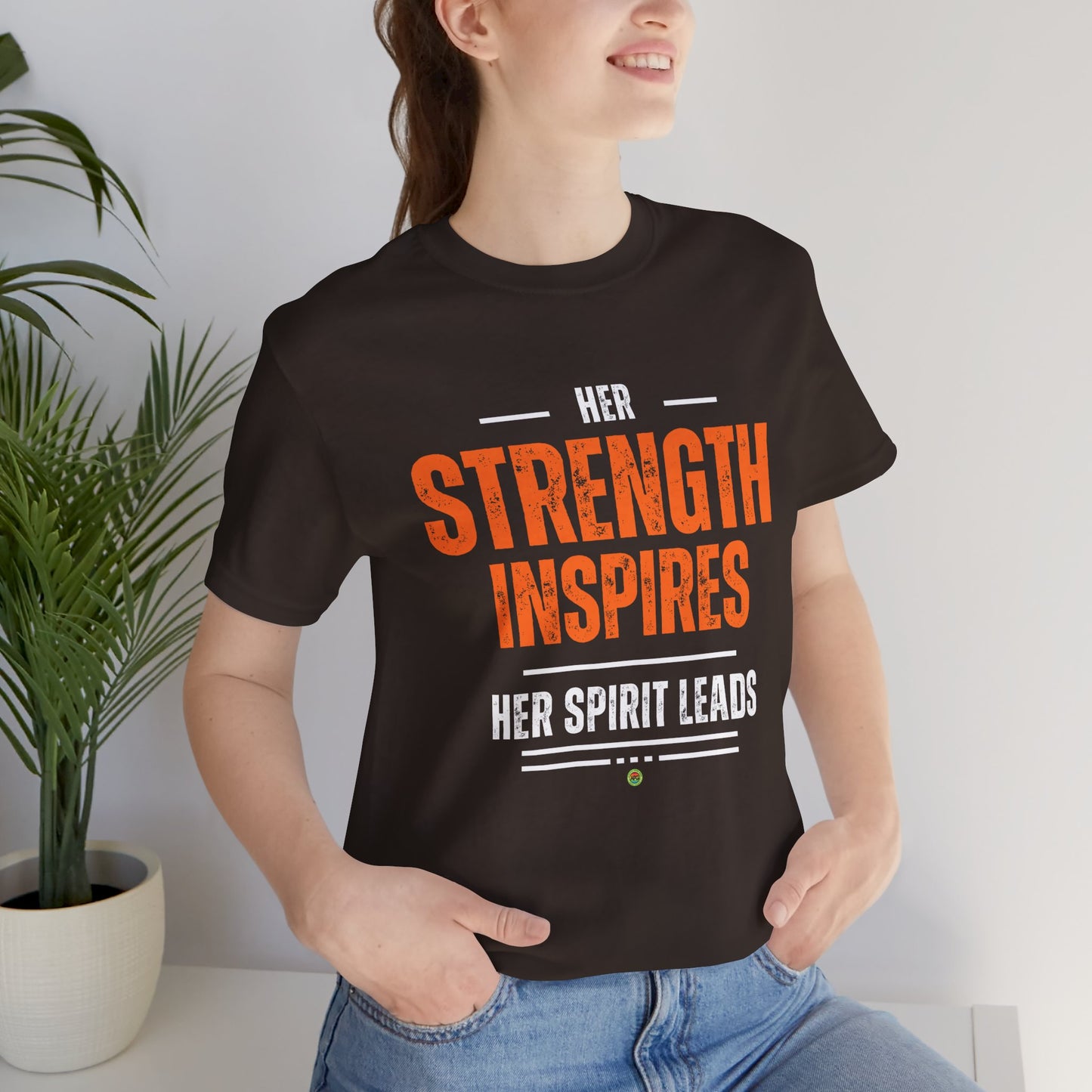 Graphic Tee - Her Strength Inspires - Her Spirit Leads
