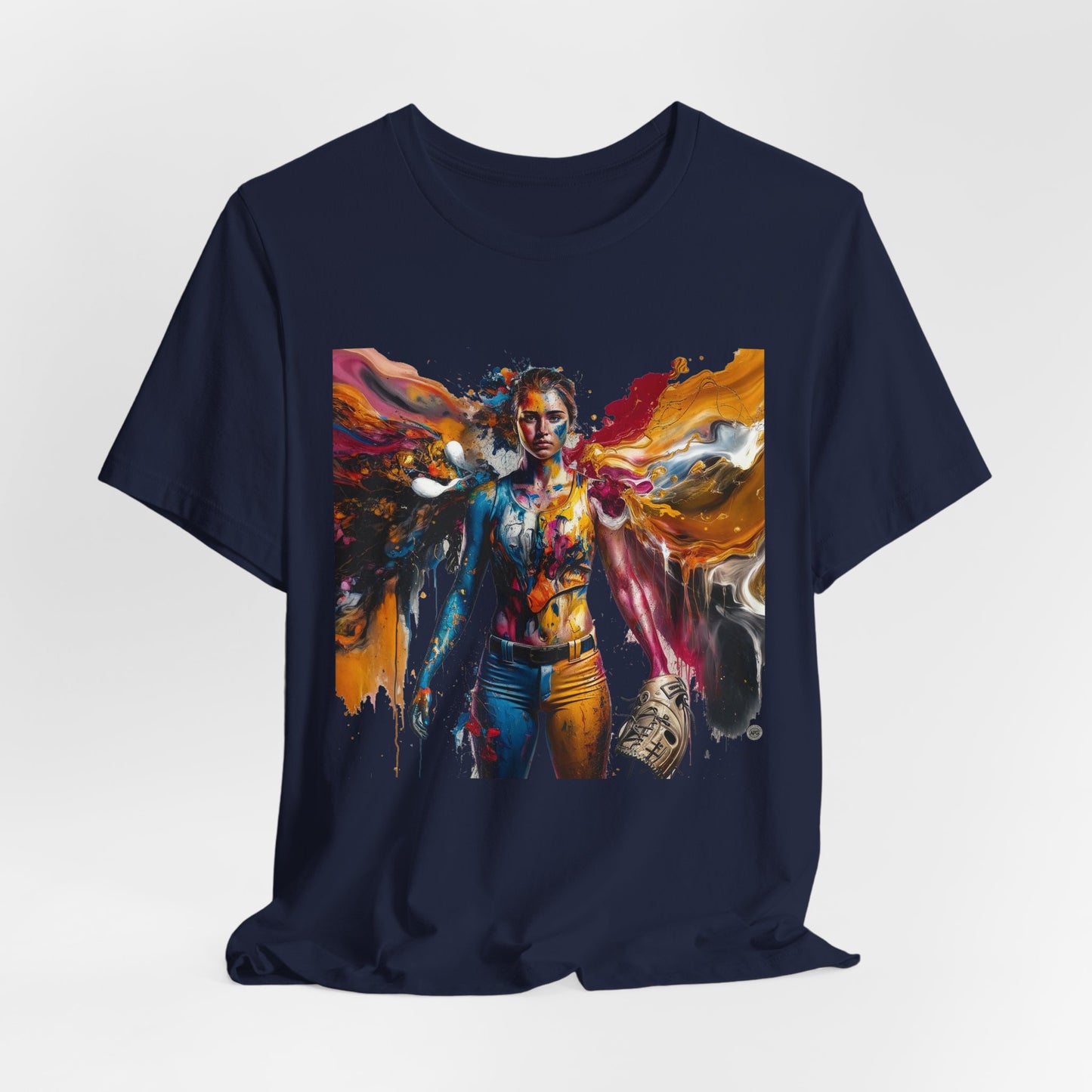 Painted Angel Softball T-Shirt