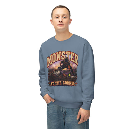 Monster at the Corner Lightweight Crewneck