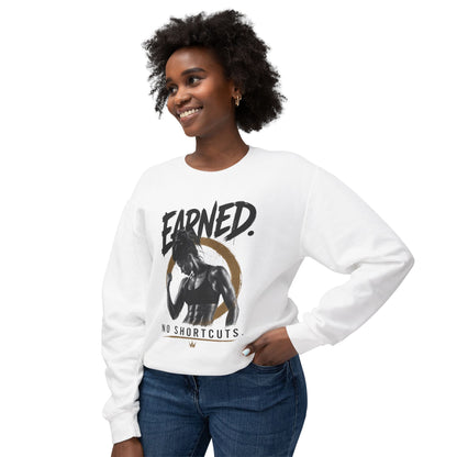 Earned No Shortcuts Crewneck Sweatshirt