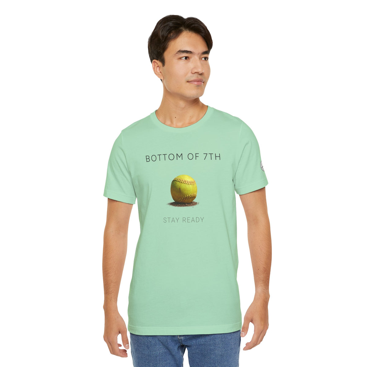 Bottom of 7th Softball Tee | Stay Ready Softball Mindset Shirt