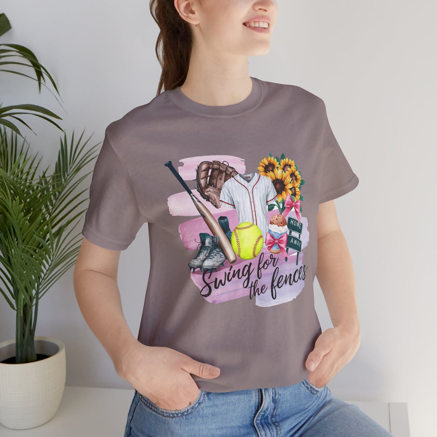 Swing for the Fences – Softball Life Tee
