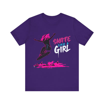 Skate Like A Girl Tee