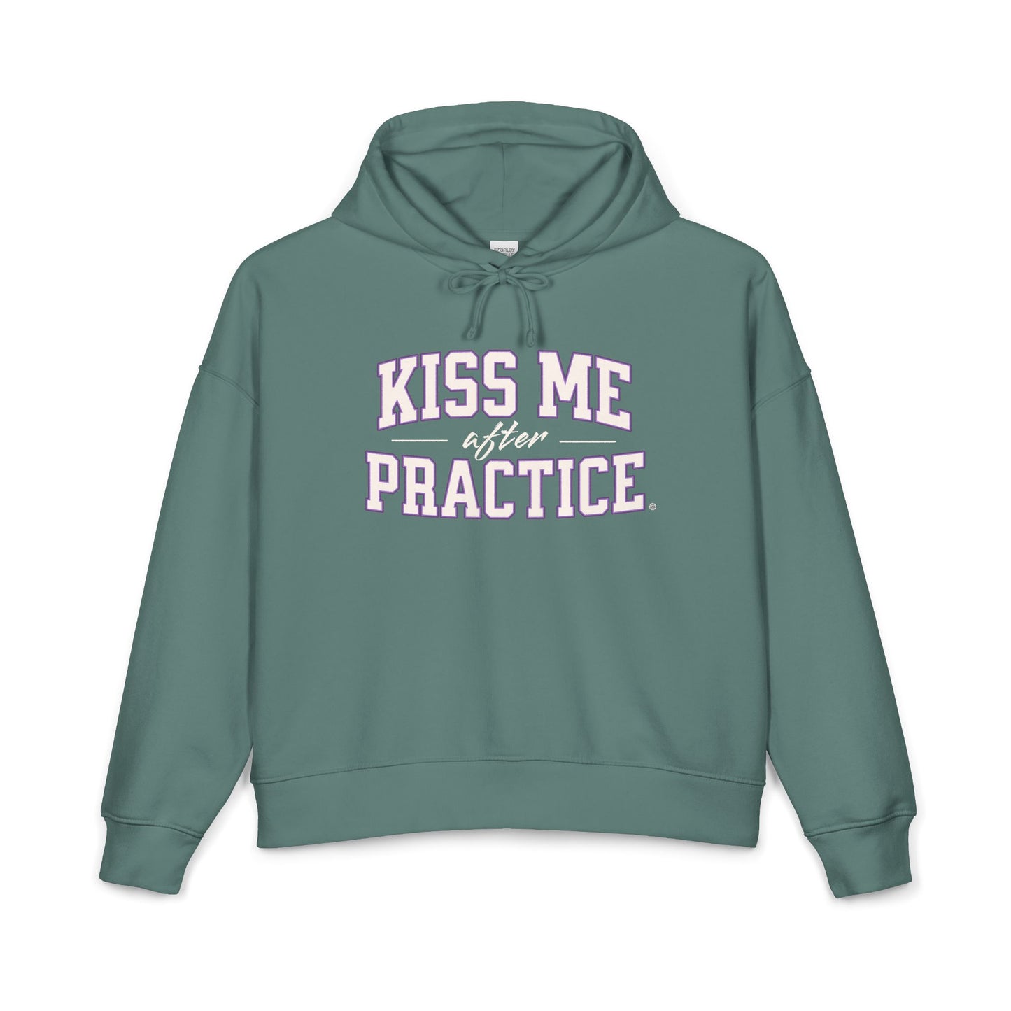 Kiss Me After Practice Mid-Length Hoodie