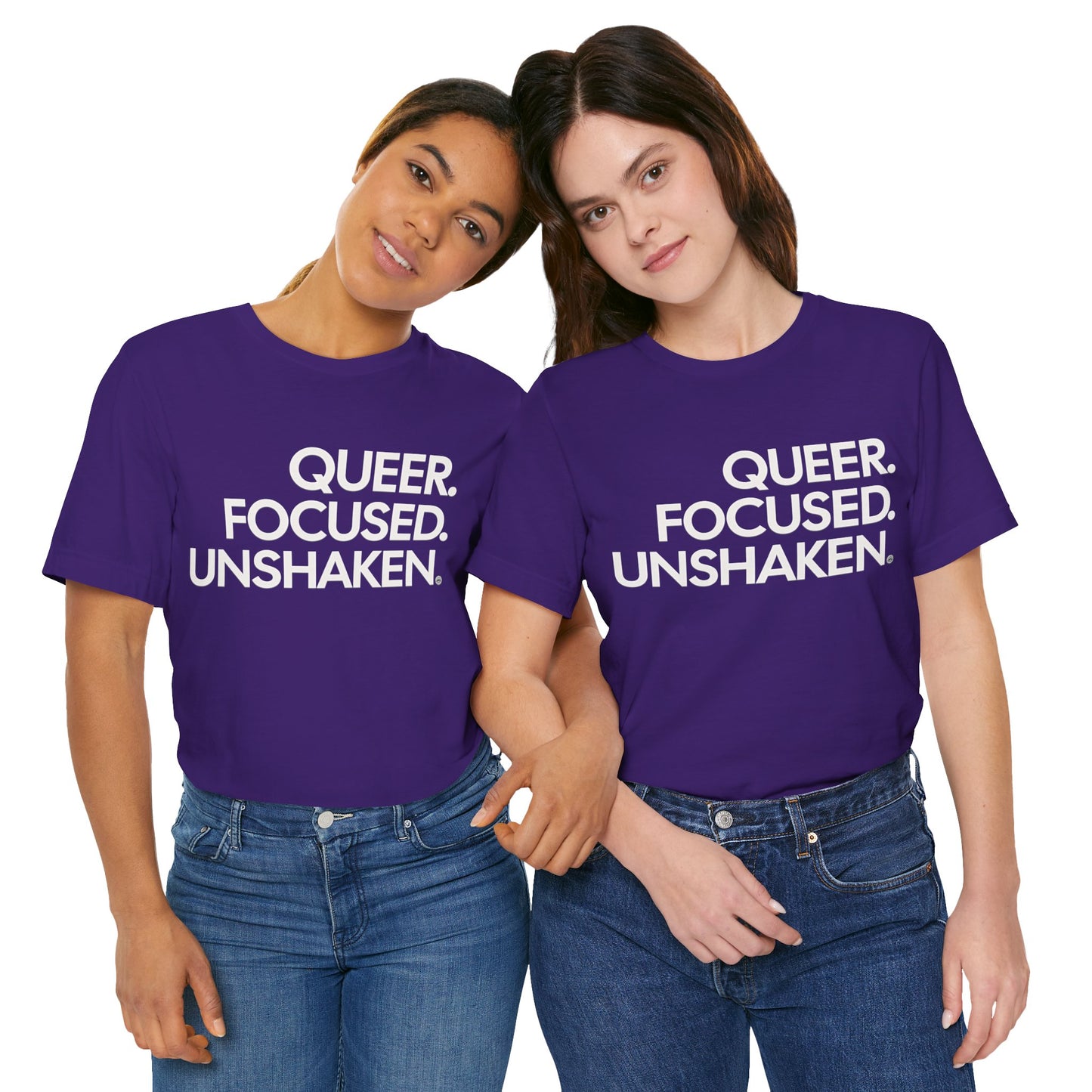 Queer Focused Unshaken Tee