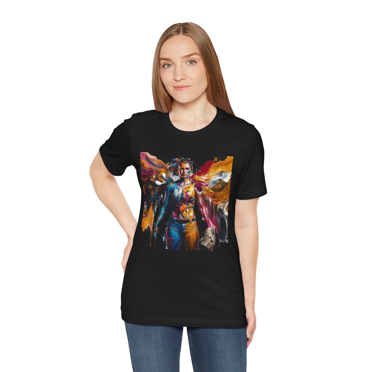 Painted Angel Softball T-Shirt