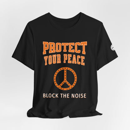 Protect Your Peace Block the Noise Graphic Tee