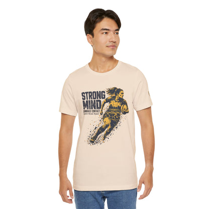 STRONG MIND Rugby Tee – Embrace Contact | Unisex