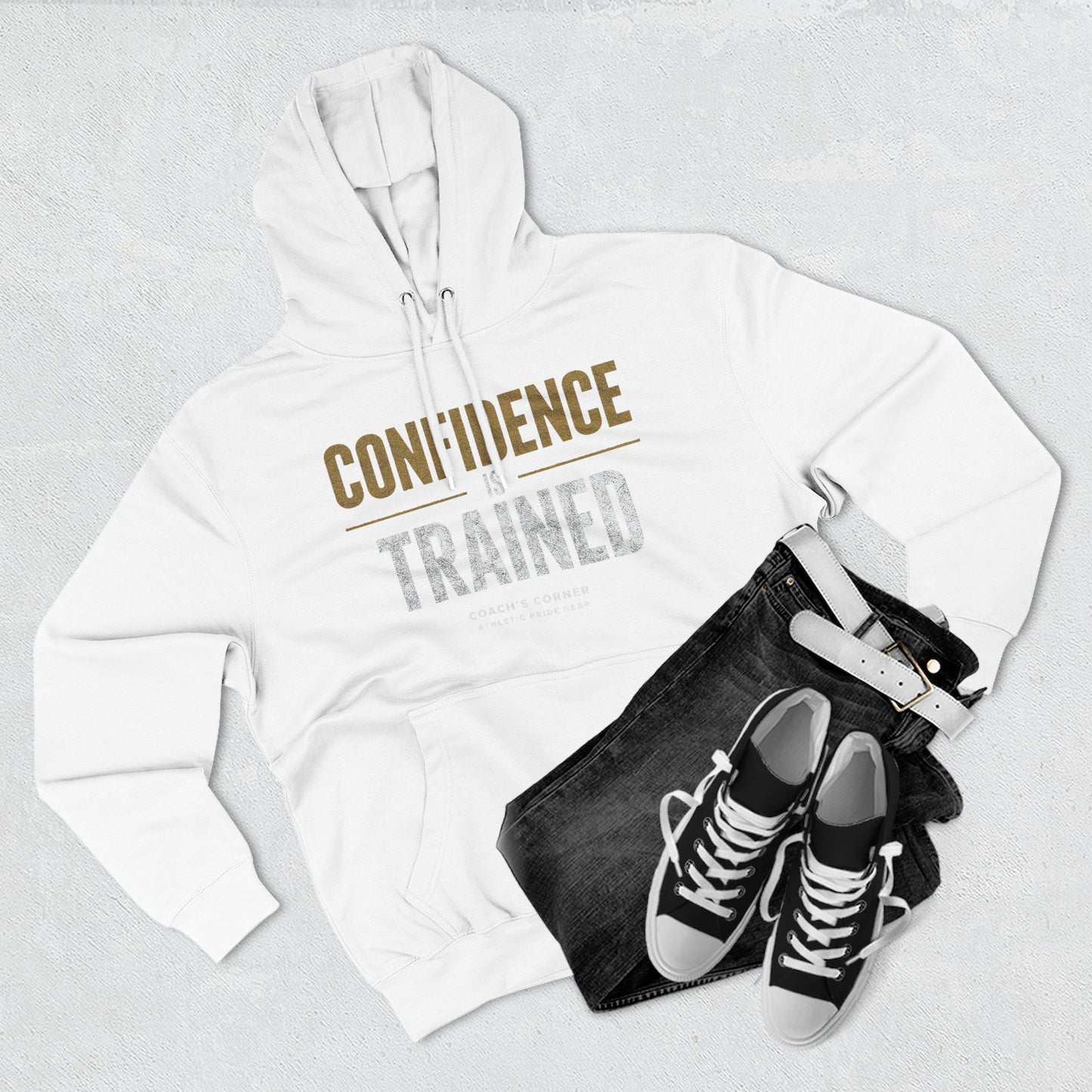 Confidence Trained — Motivational APG Hoodie