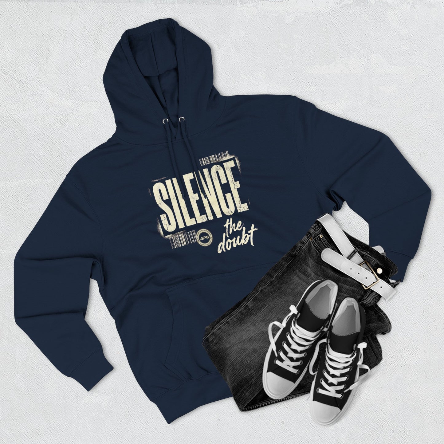 Silence the Doubt 80/20 Cotton-Blend Hoodie