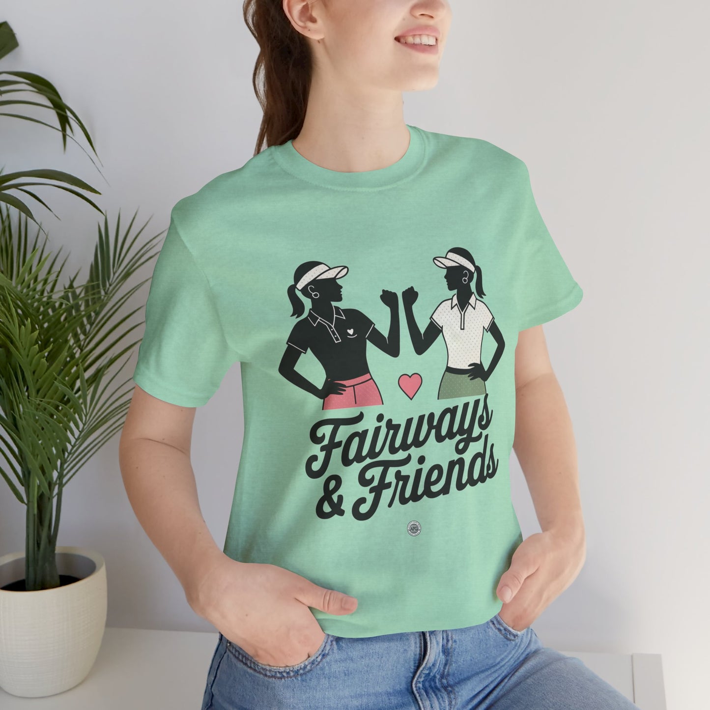 "Fairways & Friends" Golf Enthusiast Tee