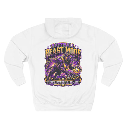 Softball Beast Mode Panther Hoodie