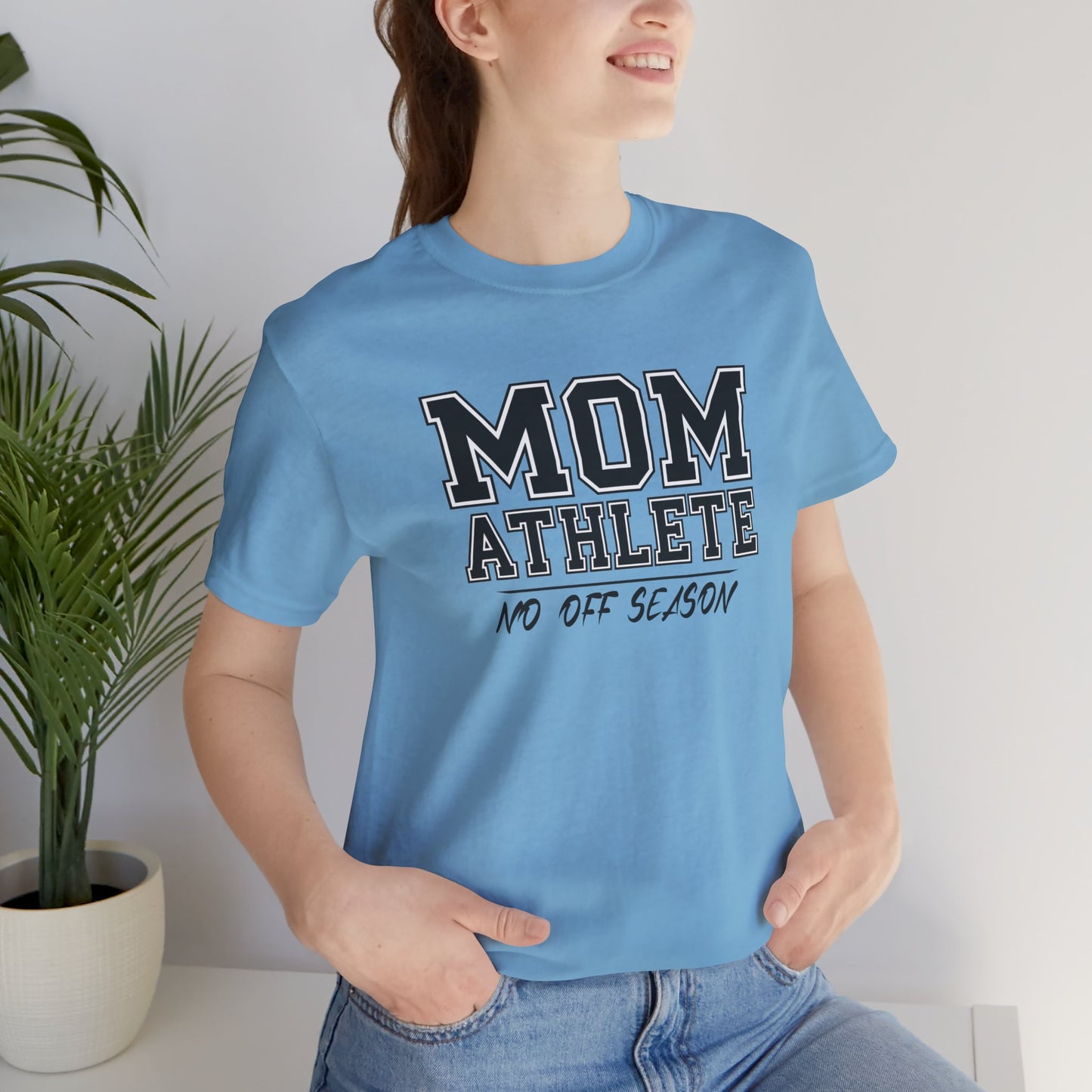 Mom Athlete No Off Season Tee | Sports Mom Graphic Tee