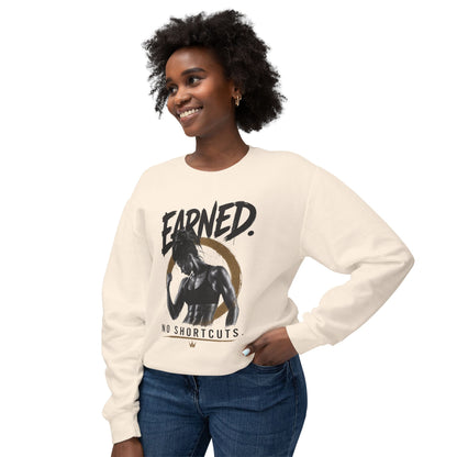 Earned No Shortcuts Crewneck Sweatshirt