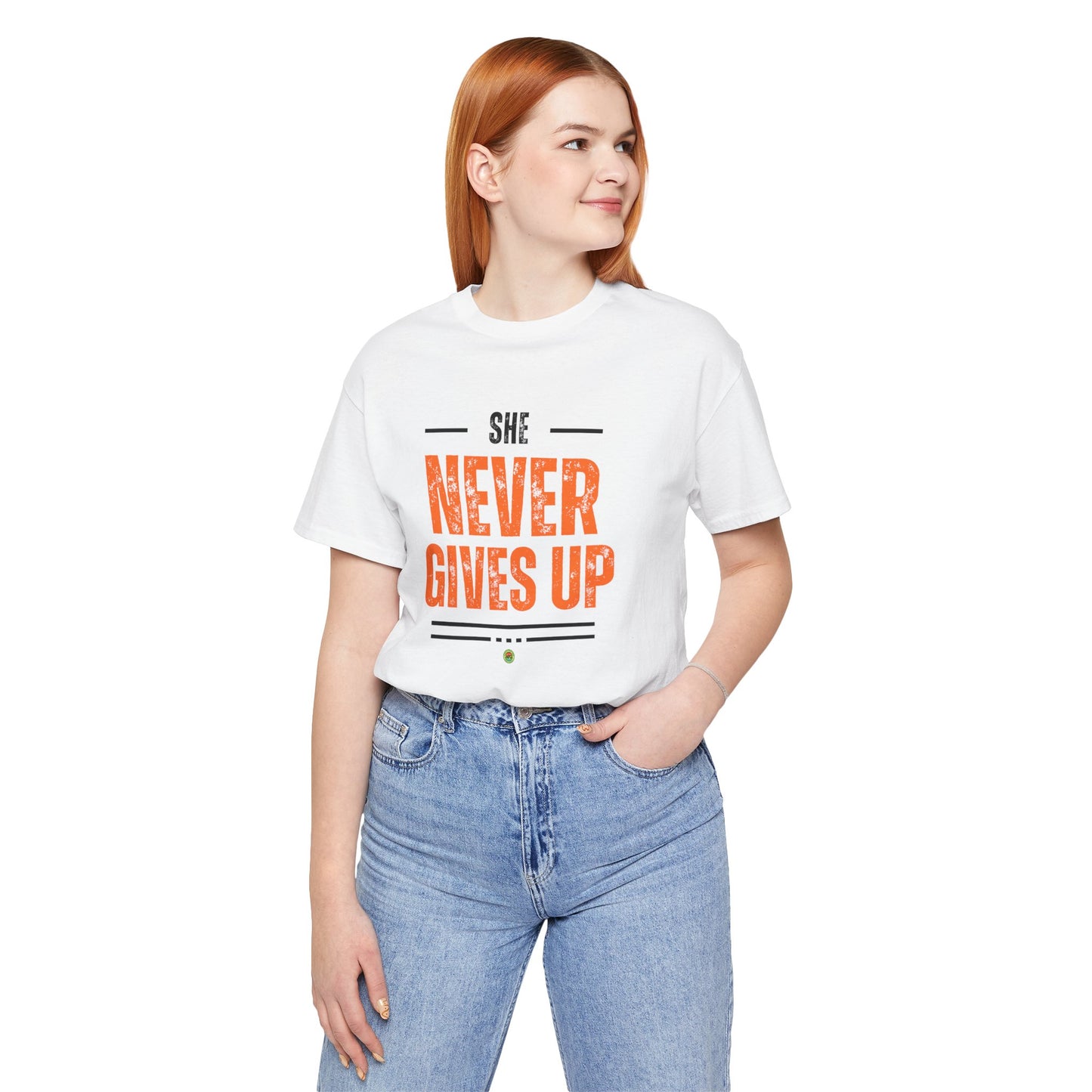 Graphic Tee - She Never Gives Up