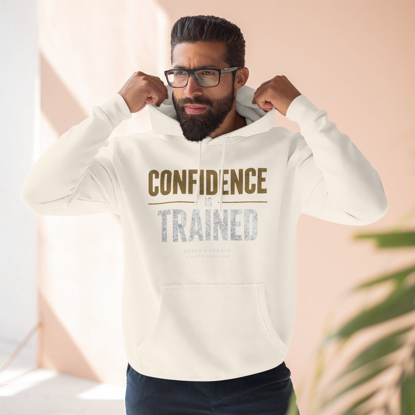 Confidence Trained — Motivational APG Hoodie