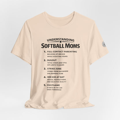 Understanding Softball - Funny Mom Tee